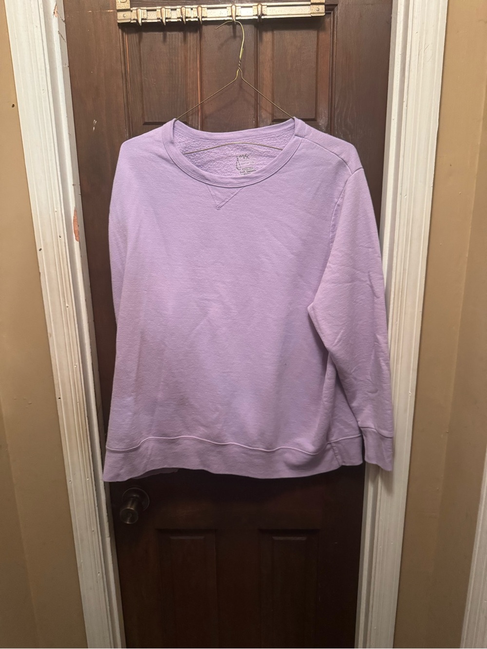 Women’s 4X Comfort Blend Just My Size Lavender Pullover Sweatshirt